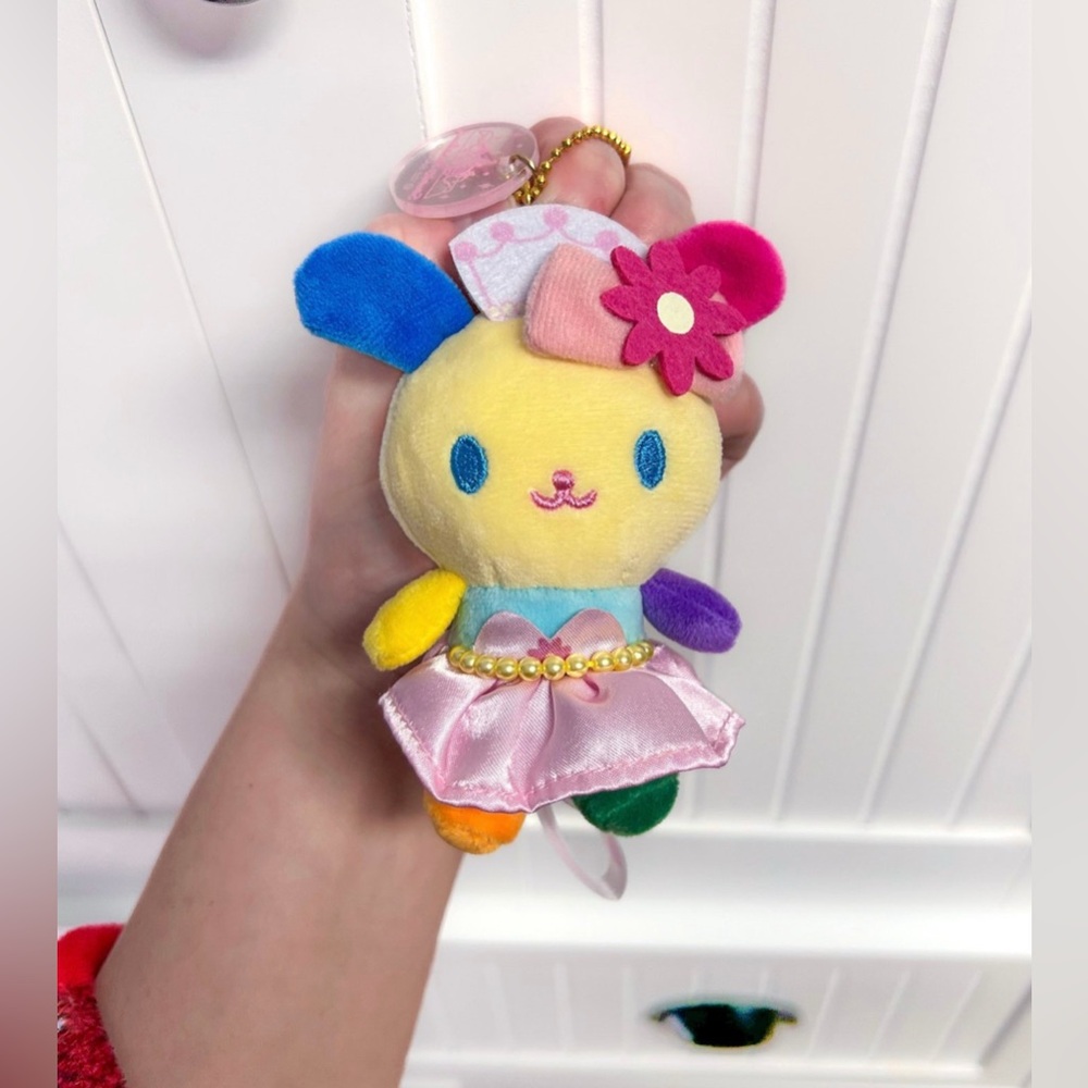 Sanrio USAHANA Plush Mascot Keychain